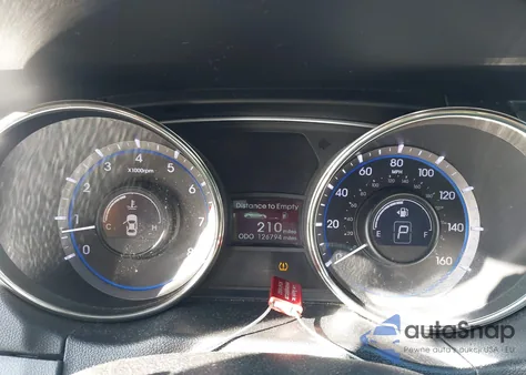 2012 Hyundai Sonata Se 2.0T z USA, uszkodzony, nr VIN 5NPEC4AB3CH425966